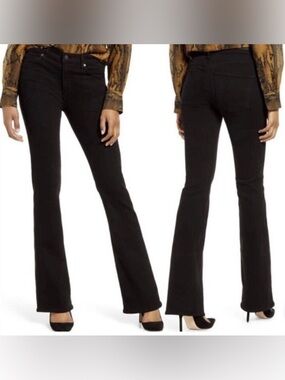 Citizen Of Humanity Black Amber Medium Rise Bootcut Denim Jeans Women’s Size 25